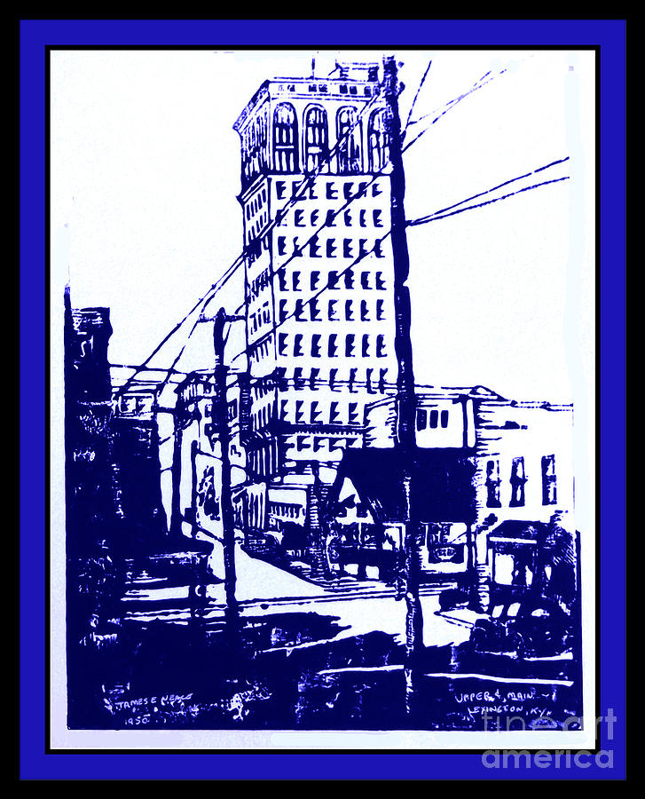 Kentucky Blue Drawing by David Neace CPX