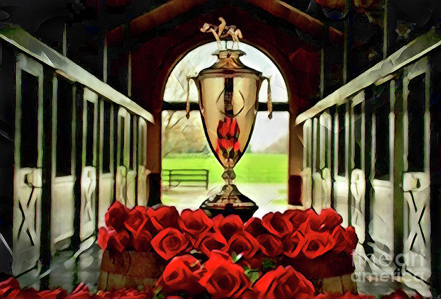 Kentucky Derby Trophy Digital Art by CAC Graphics Pixels