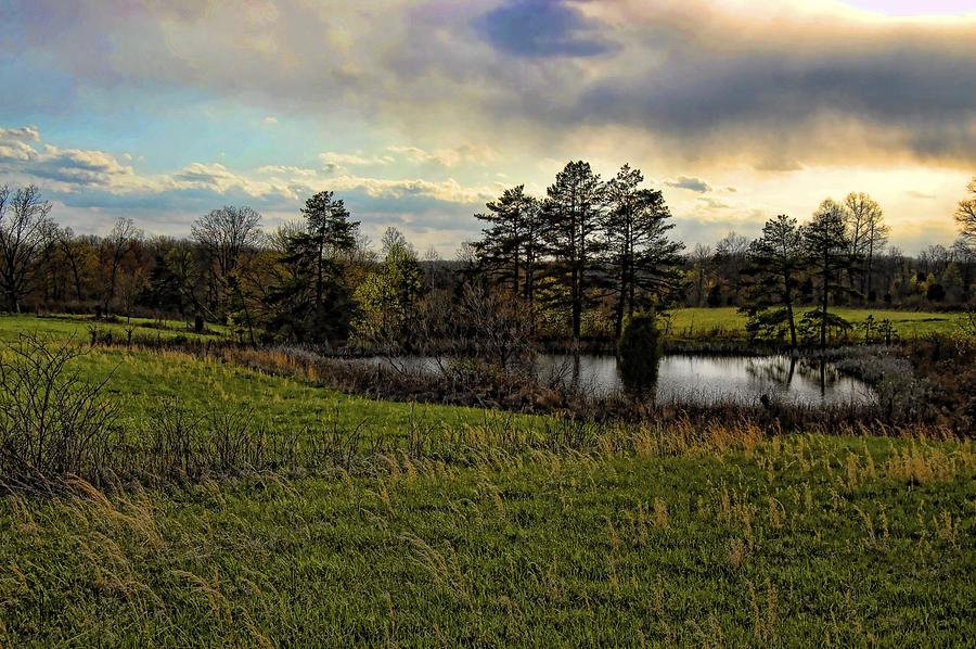 Kentucky Photograph - Kentucky Pond At Sunset by Nick Roberts Kentucky Photograph - Kentucky Pond At Sunset by Nick Roberts