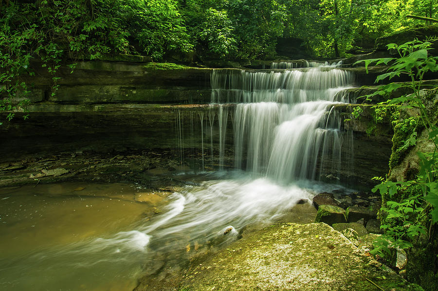 Kentucky waterfalls Photograph by Ulrich Burkhalter