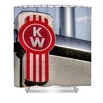 Kenworth Shower Curtain Photograph by Jerry Sodorff