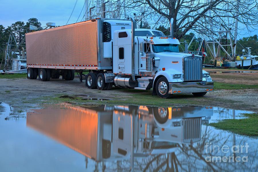 Kenworth Thermo King Rig Photograph by Adam Jewell