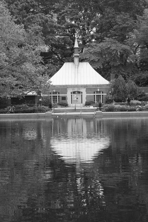 Central Park Photograph - Kerbs Boathouse Central Park by Christopher J Kirby