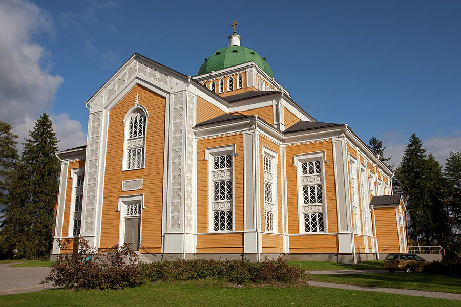 Kerimaki Church Photograph by Aivar Mikko