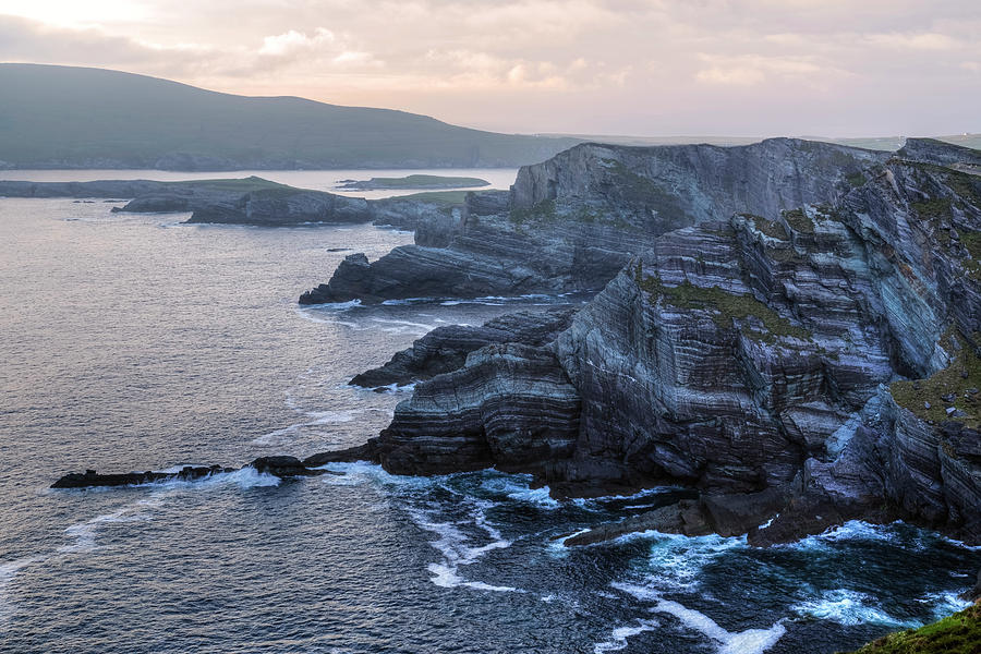 Portmagee Photograph - Kerry Cliffs - Ireland by Joana Kruse