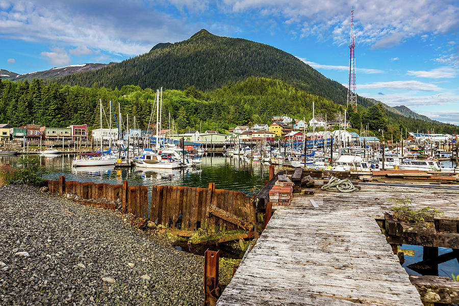 Ketchikan, Alaska Docks Photograph by Scott Law - Fine Art America