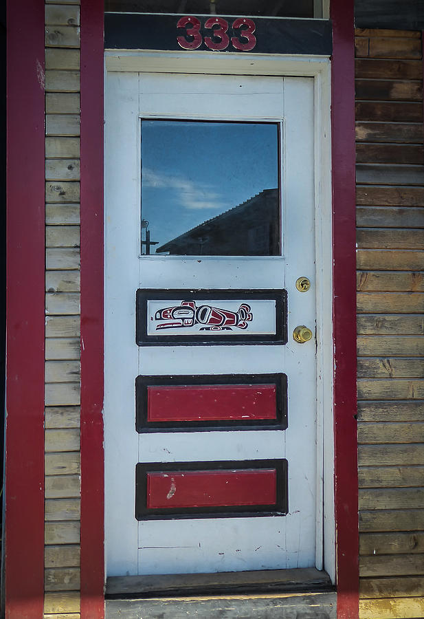 Ketchikan Door Photograph by Pamela Newcomb