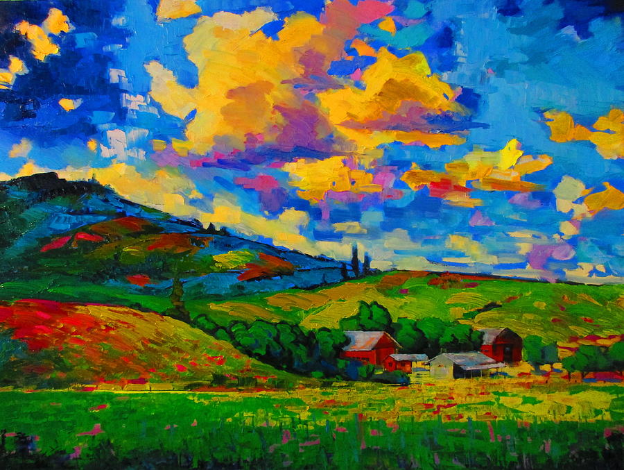 Kettle Ranch 2 Painting by Gregg Caudell
