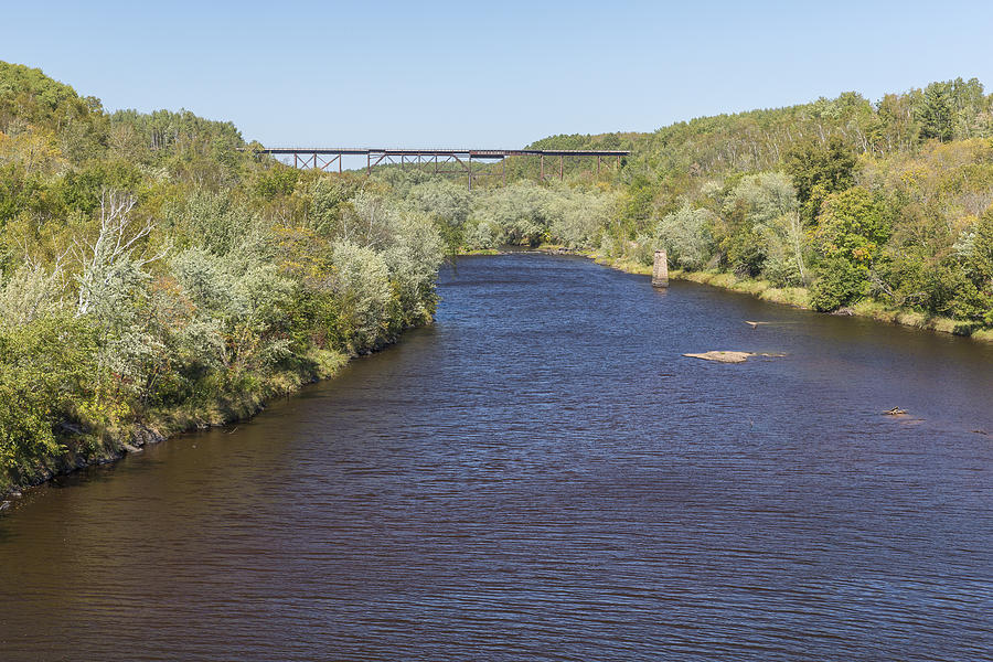 Kettle River RR Bridge 4 Photograph by John Brueske - Pixels