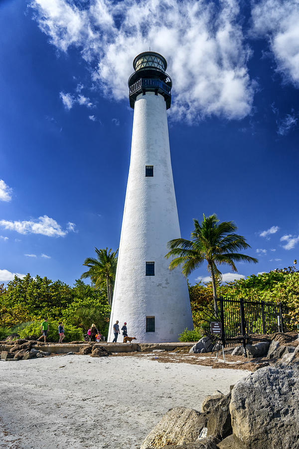 Key Biscayne Lighthouse Florida DSC01914_16 Photograph by Greg Kluempers