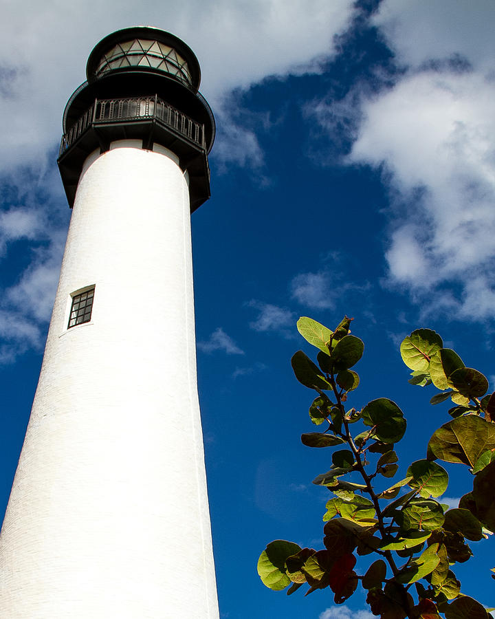 Key Biscayne Lighthouse, Florida Photograph by Nicole Freedman