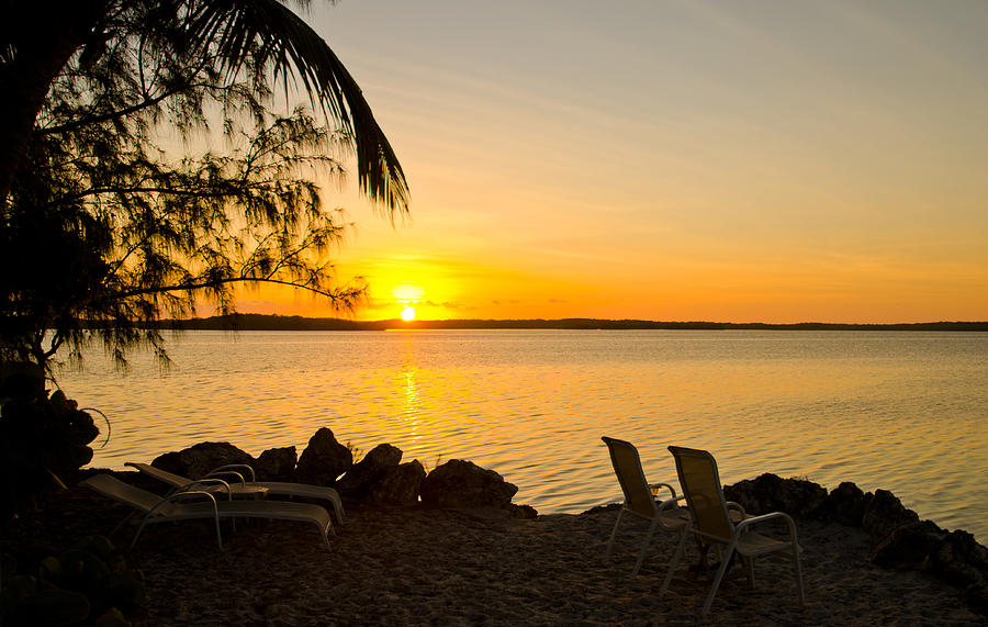 Key Largo Sunrise Photograph by Chris Thaxter