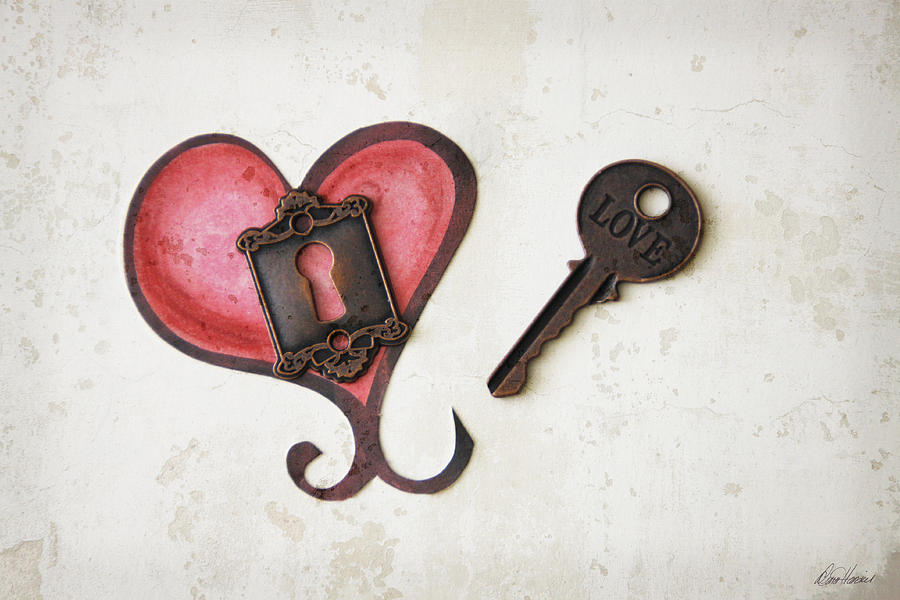 Key To My Heart Photograph by Diana Haronis