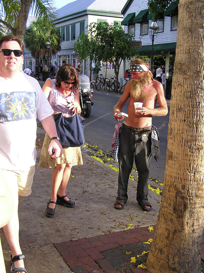 Key West Characters Photograph By Charles Harden Fine Art America