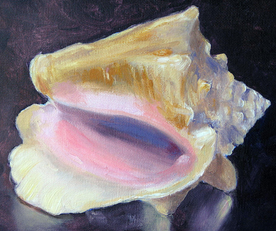 Key West Conch Painting by Lisa Boyd