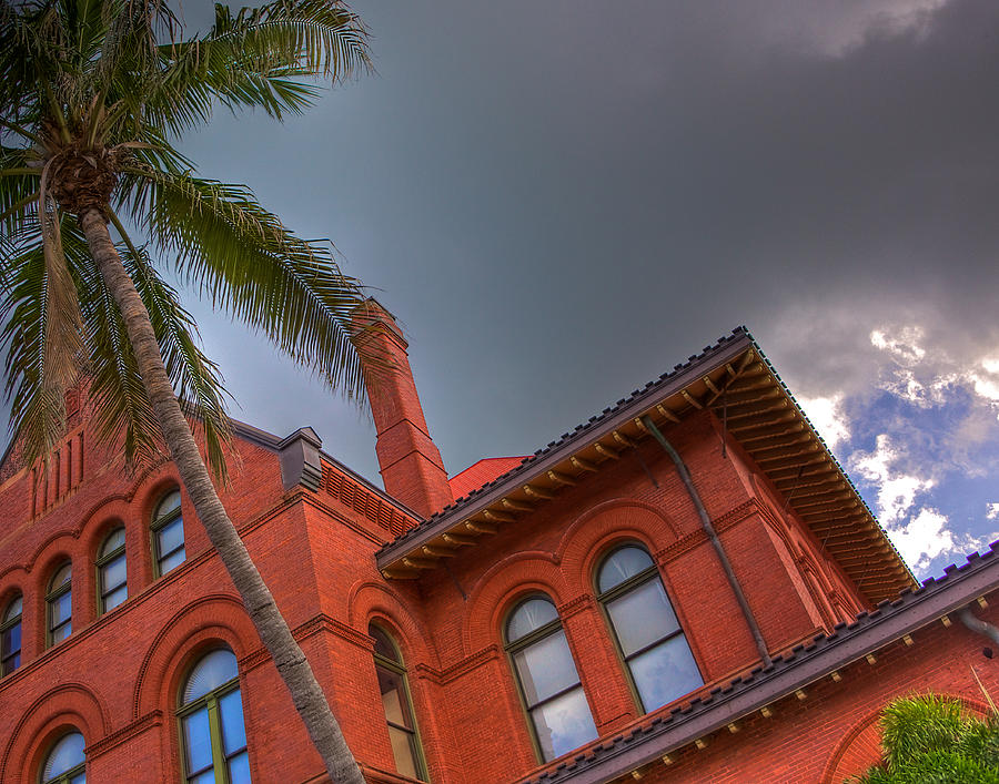 Key West Customs House Photograph by William Wetmore