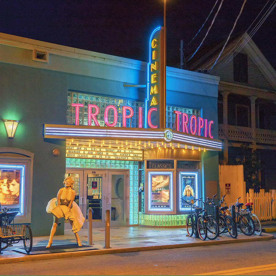 Key West Florida Tropic Cinema DSC01720_16 Photograph by Greg Kluempers