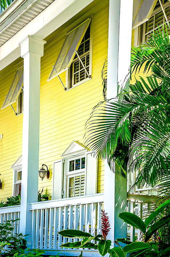 Architecture Photograph - Key West Homes 15 by Julie Palencia