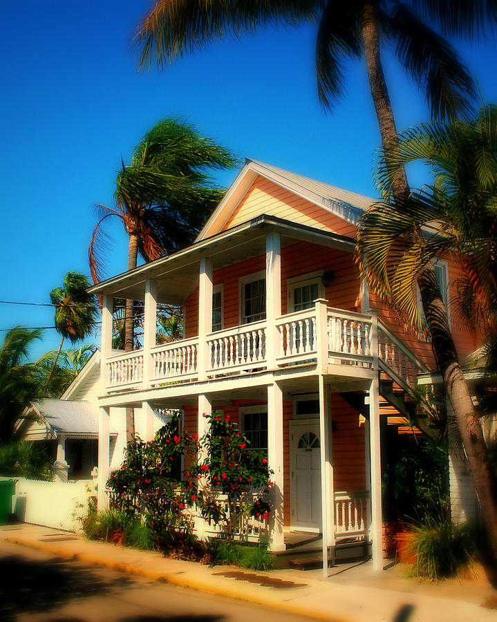 Key West House Photograph by Perry Webster