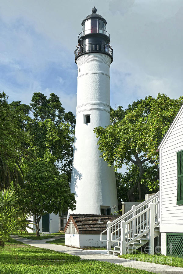 Key West Lighthouse Photograph by Catherine Sherman