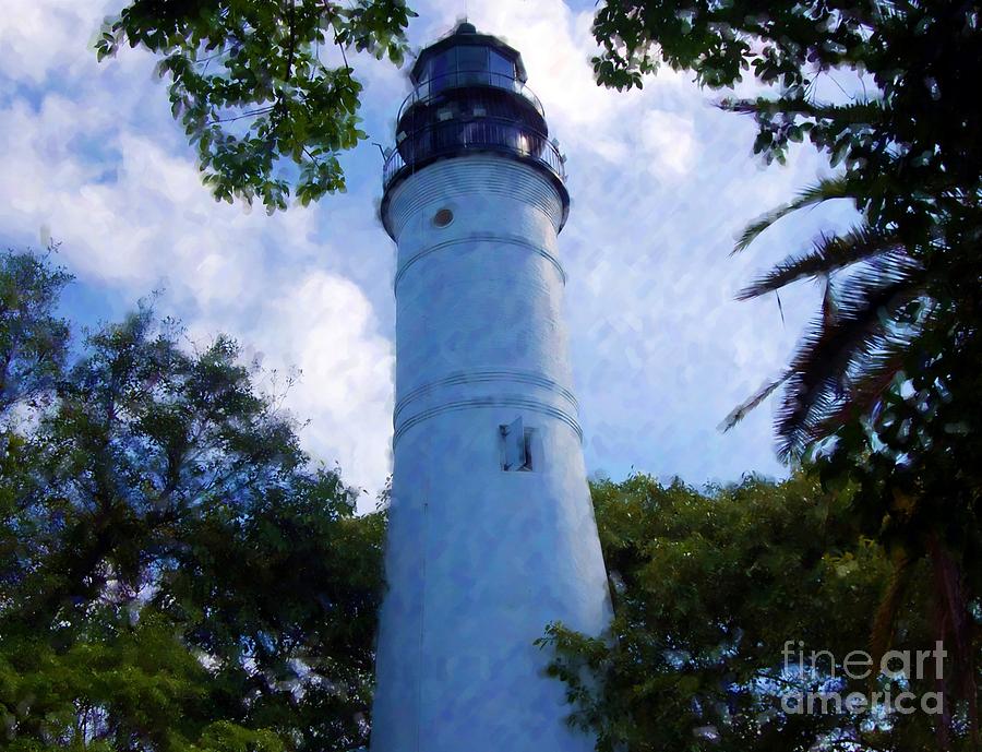 Key West Lighthouse Photograph by Debbi Granruth