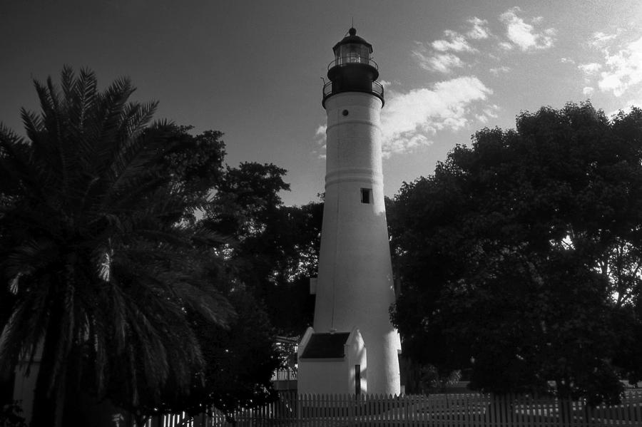 Key West Lighthouse Fl Photograph by Skip Willits