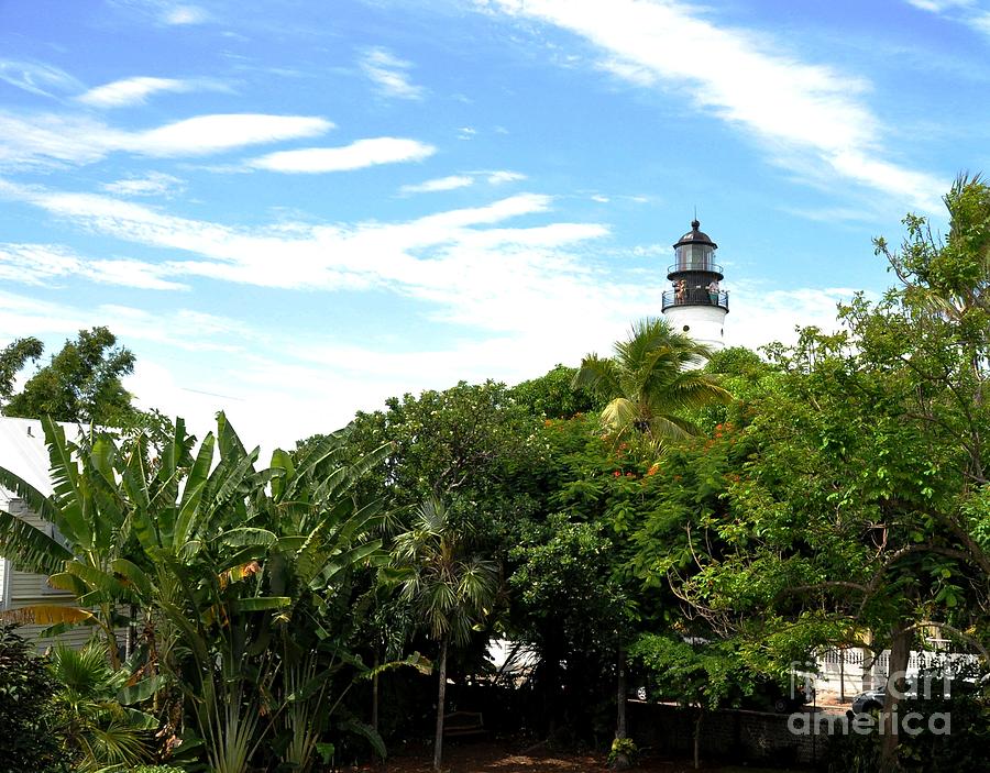 Key West Lighthouse Photograph by John Black