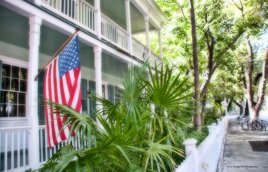 Key West Memorial Day Photograph by Nancy Wilt Fine Art America