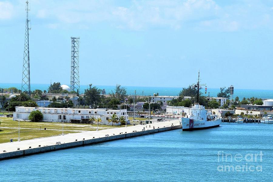 Key West Naval Pier Photograph by Janette Boyd
