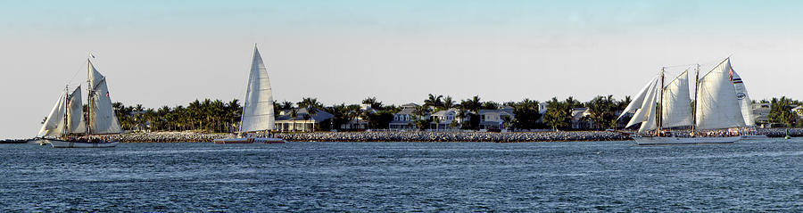 Key West Panorama Photograph by Bob Slitzan
