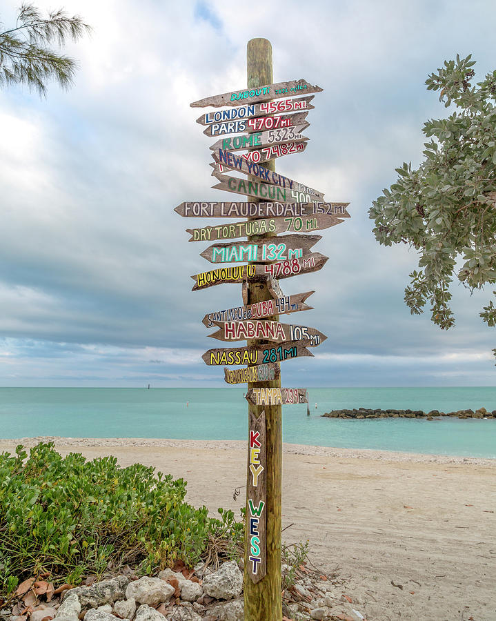 Key West Where Do We Go From Here Photograph