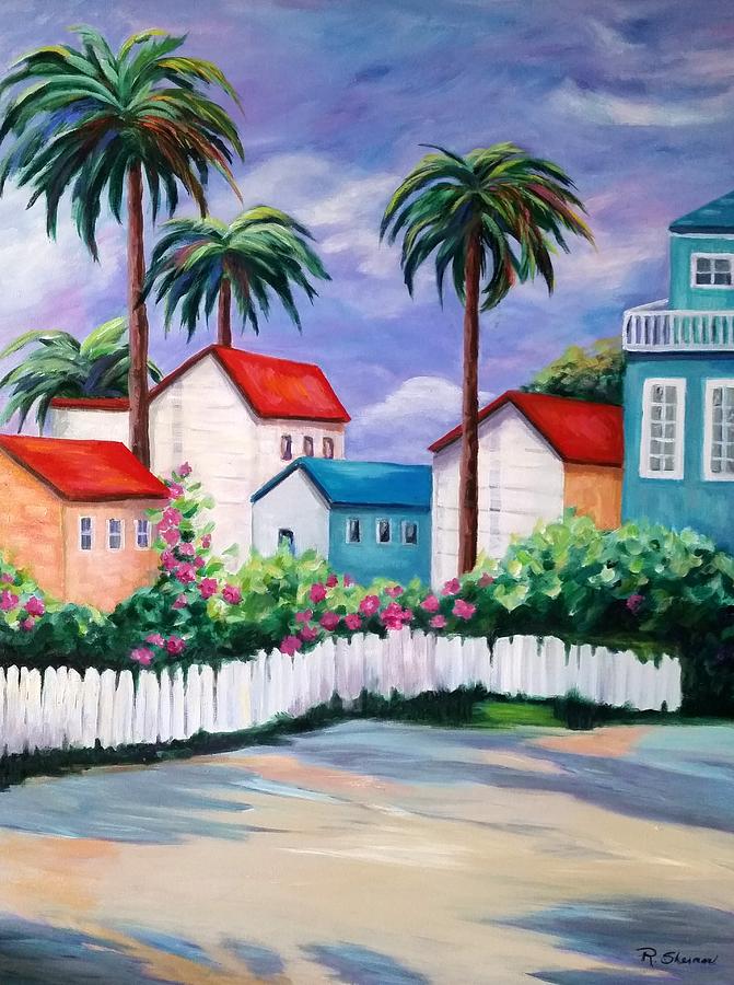 Key Westish Painting by Rosie Sherman