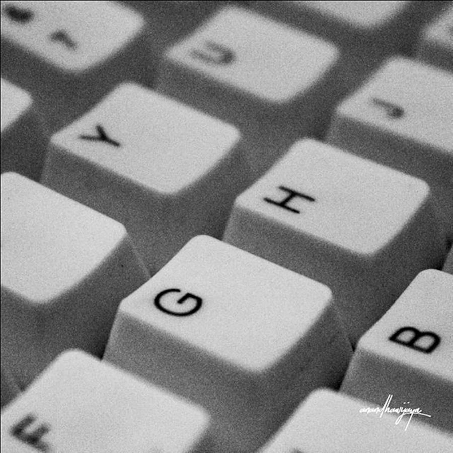 Keyboard Photograph by Anandha Wijaya