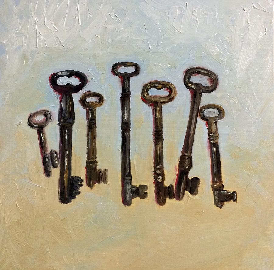 Keys Painting by Ladianne Henderson Fine Art America