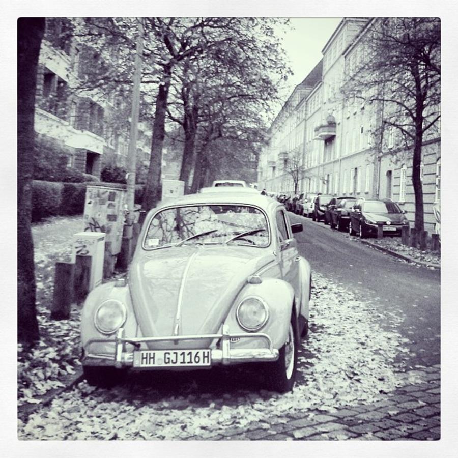 Car Photograph - #käfer #vw #volkswagen #old by Lucy Sunshine