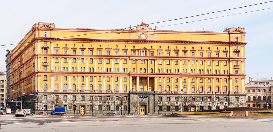 Kgb Building In Moscow Photograph by Alain De Maximy