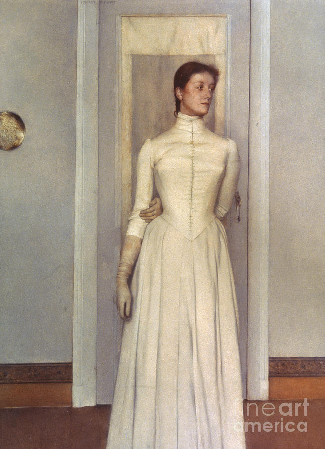 Khnopff: Sister, 1887 Photograph by Granger