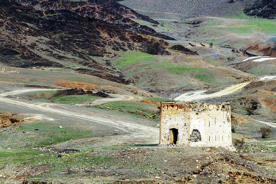 Castle Photograph - Khyber Pass Outpost by SR Green