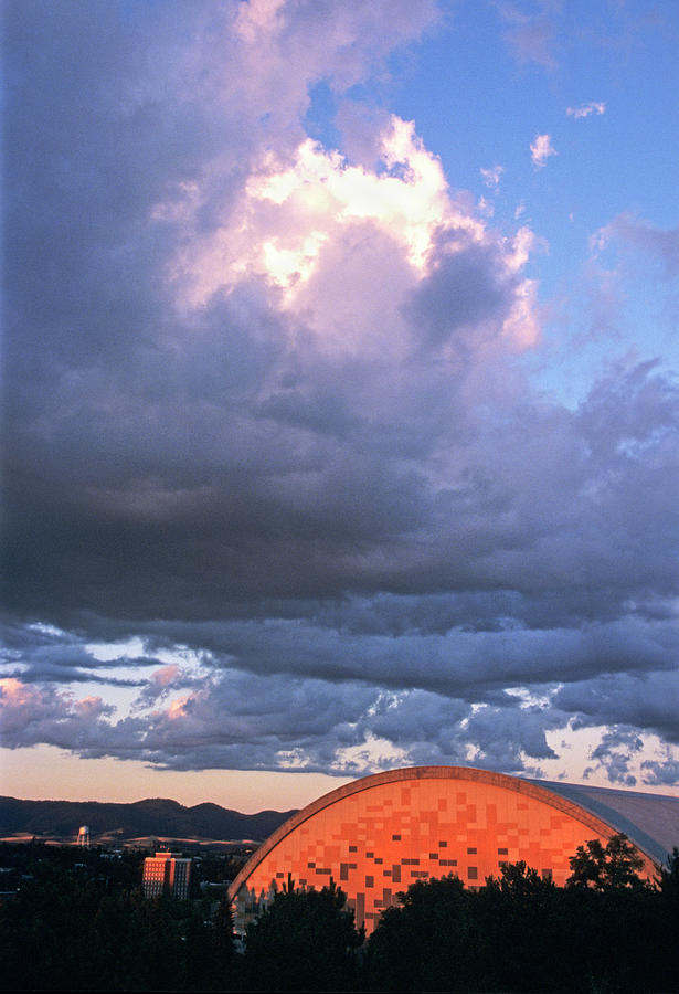 Kibbie Dome Photograph by Doug Davidson