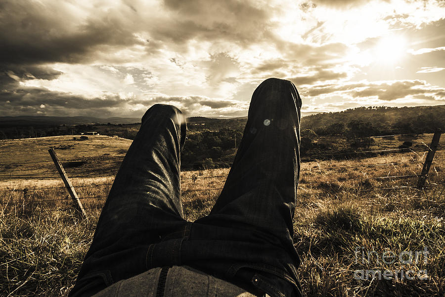 Kicking back in Cranbrook Photograph by Jorgo Photography