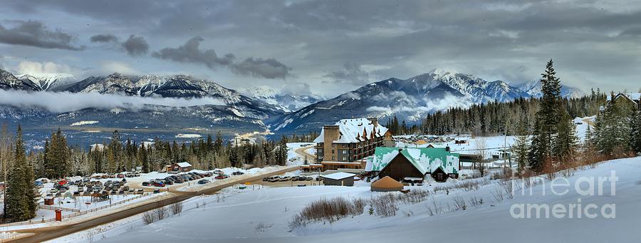 Kicking Horse Ski Resort Base Lodge Photograph by Adam Jewell