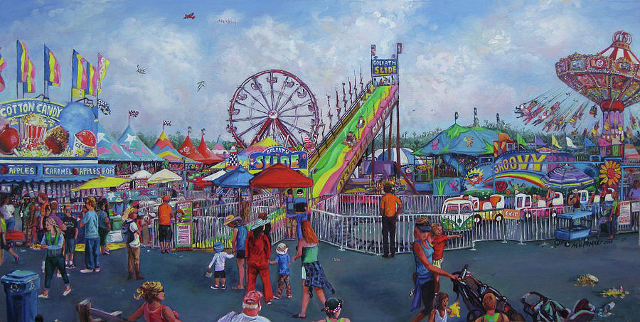 Kiddie Zone Studio Painting by Matthew Pinkey - Fine Art America