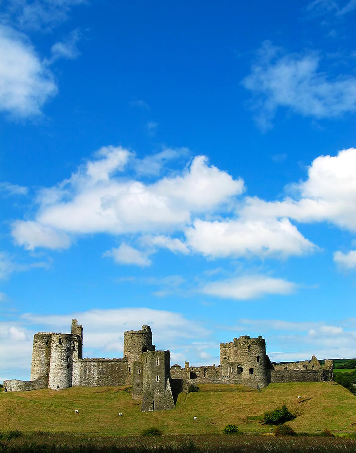 Castle Photograph - Kidwelly Castle by Nic Christie