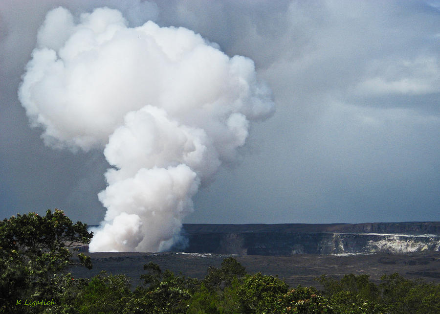 Kilauea - Halemaumau Il Photograph by Kerri Ligatich