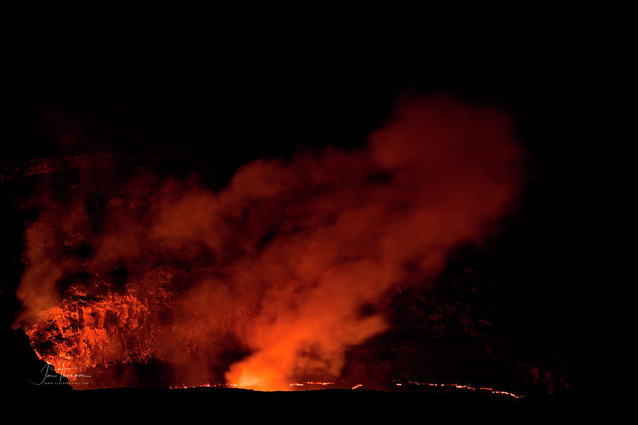 Kilauea HalemaUmaU Crater Photograph by Jim Thompson