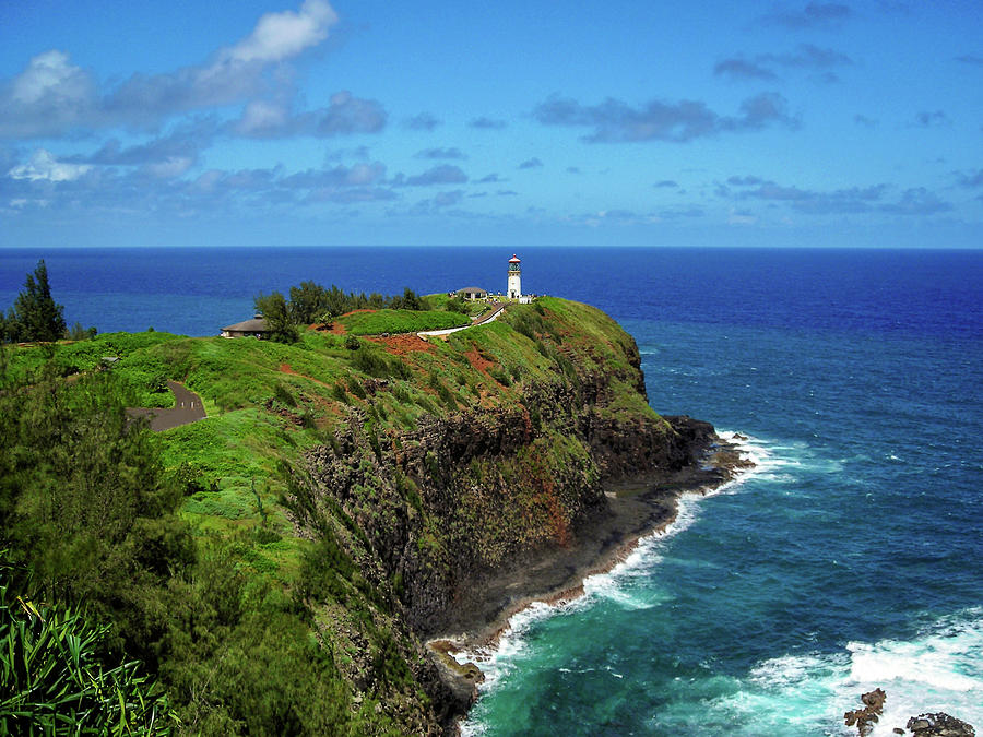 Kilauea Lighthouse Photograph by James Eddy