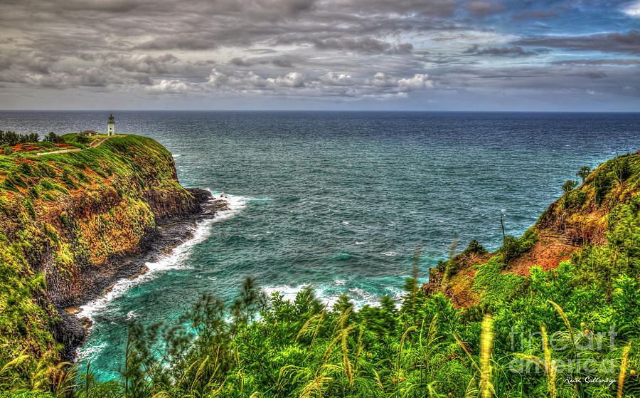 Kilauea Lighthouse North Shore Kauai Art Photograph by Reid Callaway