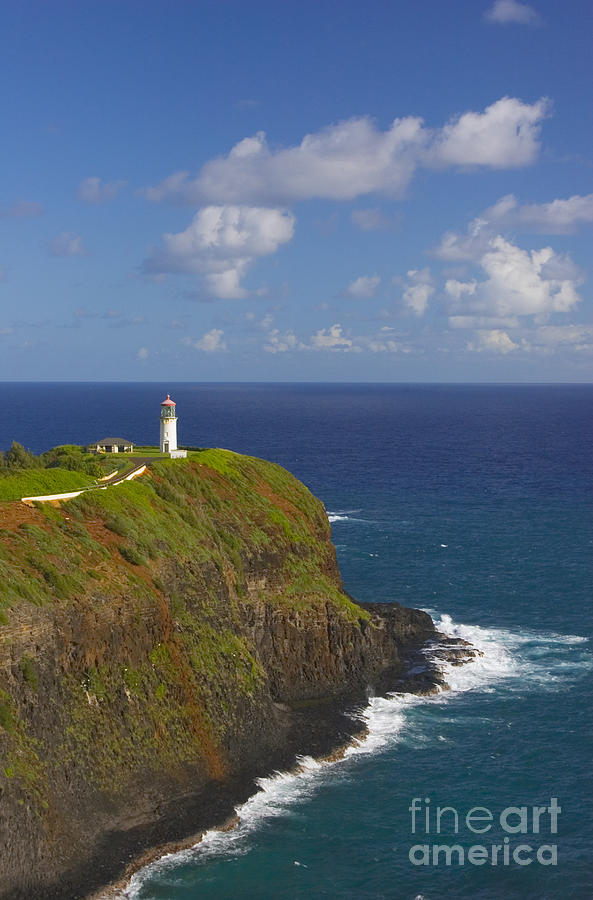 Kilauea Point Lighthouse Photograph by Greg Vaughn - Printscapes