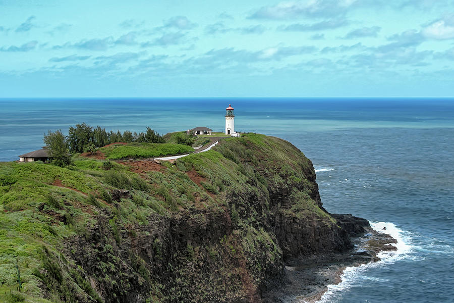 Kilauea Point Lighthouse Photograph by Susan Rissi Tregoning