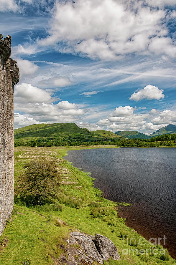 Kilchurn Castle Loch View Photograph by Antony McAulay